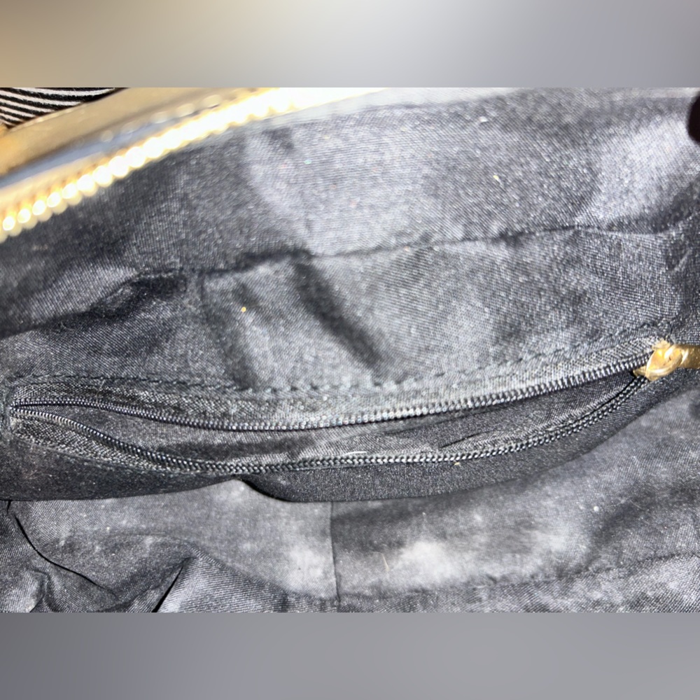 BAM FOREVER Gold & Red Boombox Handbag Purse w detachable strap - Picture 5 of 8